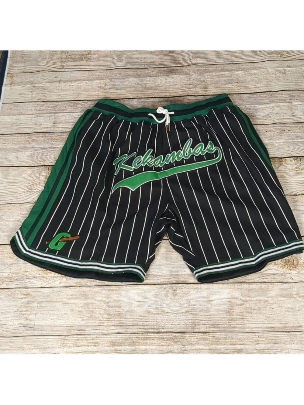 Headgear classics kekambas hardball basketball shorts size XL